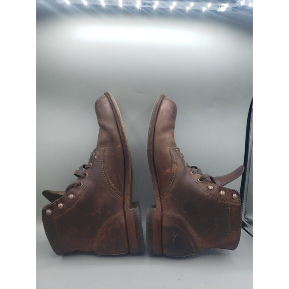 Wolverine 1000 Mile Men 9.5 Plain-Toe Original Boot - Brown - Picture 8 of 16